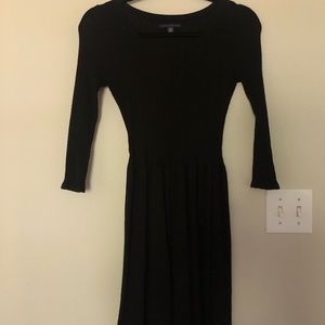 American Eagle XS Black Sweater Dress